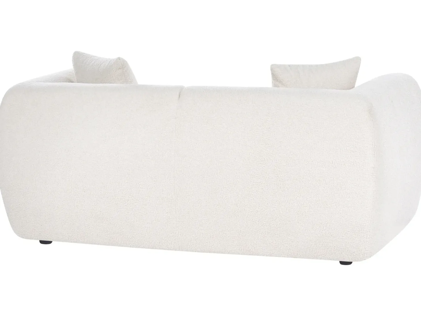 Sofa dla 2 osób VALBY Boucle Złamana biel Sofy Tapicerowane|Sofy Dwuosobowe