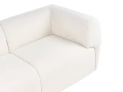 Sofa dla 2 osób VALBY Boucle Złamana biel Sofy Tapicerowane|Sofy Dwuosobowe