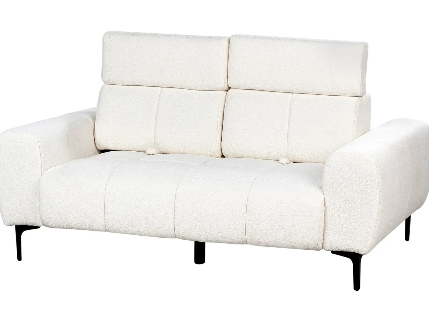 Clearance Sofa dla 2 osób VEGAMO Boucle Sofy Tapicerowane|Sofy Dwuosobowe