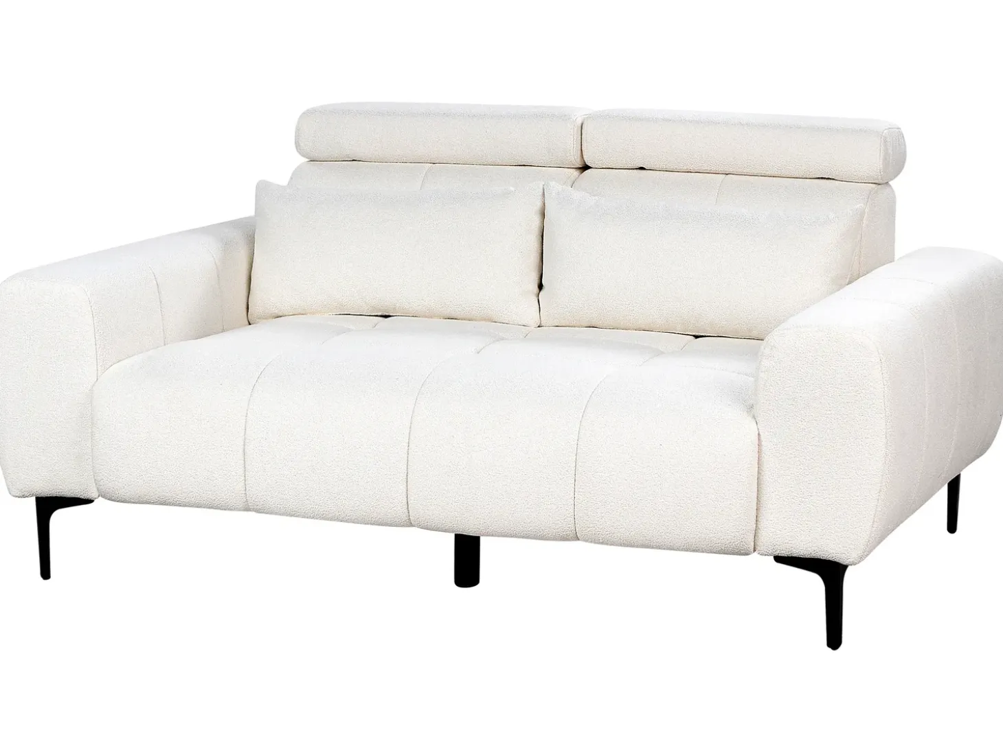 Clearance Sofa dla 2 osób VEGAMO Boucle Sofy Tapicerowane|Sofy Dwuosobowe