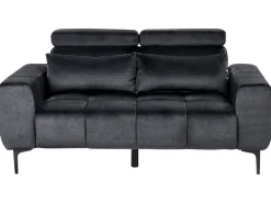 Sale Sofa dla 2 osób VEGAMO Welur Sofy Tapicerowane|Sofy Dwuosobowe