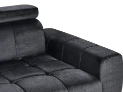 Sale Sofa dla 2 osób VEGAMO Welur Sofy Tapicerowane|Sofy Dwuosobowe