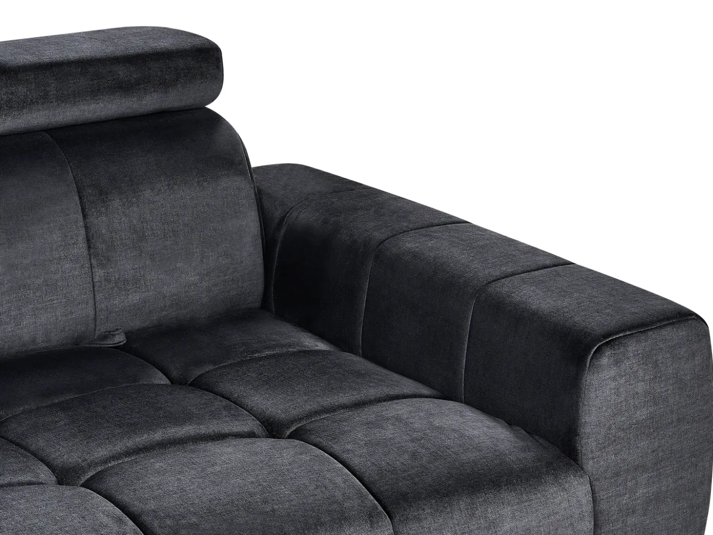 Sale Sofa dla 2 osób VEGAMO Welur Sofy Tapicerowane|Sofy Dwuosobowe