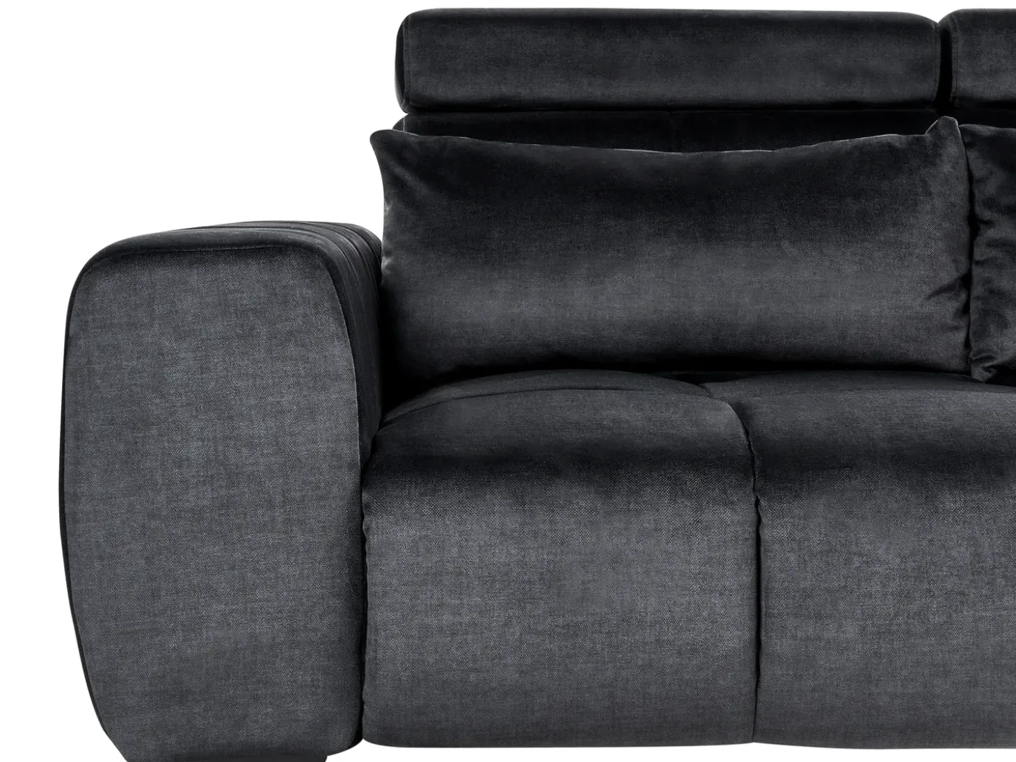 Sale Sofa dla 2 osób VEGAMO Welur Sofy Tapicerowane|Sofy Dwuosobowe