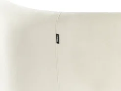 Discount Sofa dla 3 osób VELTADA Welur Złamana biel Sofy Tapicerowane|Wszystkie Sofy