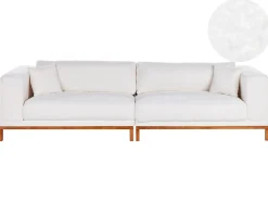 Sofa dla 4 osób VENG Boucle Złamana biel Sofy Tapicerowane|Wszystkie Sofy