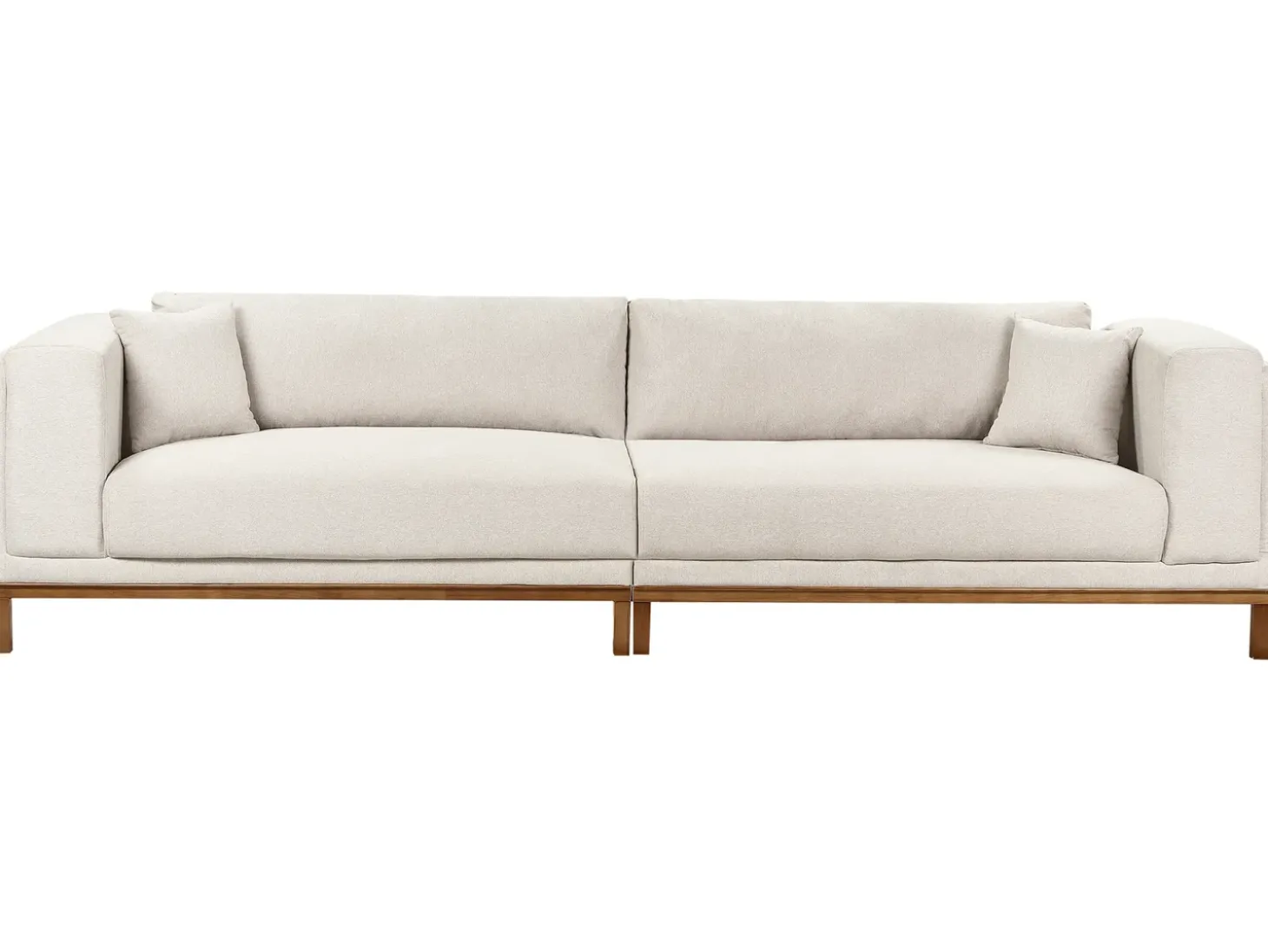 Sale Sofa dla 4 osób VENG Jasnobeżowy Sofy Tapicerowane|Wszystkie Sofy