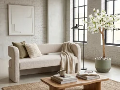 Discount Sofa dla 2 osób VIDSEL Szenil Sofy Tapicerowane|Sofy Dwuosobowe