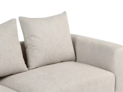 Clearance Sofa dla 2 osób VINLIDEN Beżowoszary Sofy Tapicerowane|Sofy Dwuosobowe