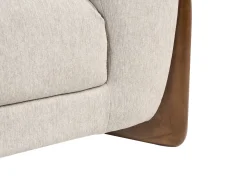 Clearance Sofa dla 3 osób VINLIDEN Beżowoszary Sofy Tapicerowane|Kolekcje Sof