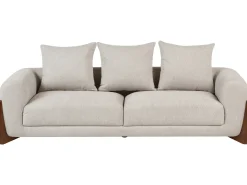 Clearance Sofa dla 3 osób VINLIDEN Beżowoszary Sofy Tapicerowane|Kolekcje Sof