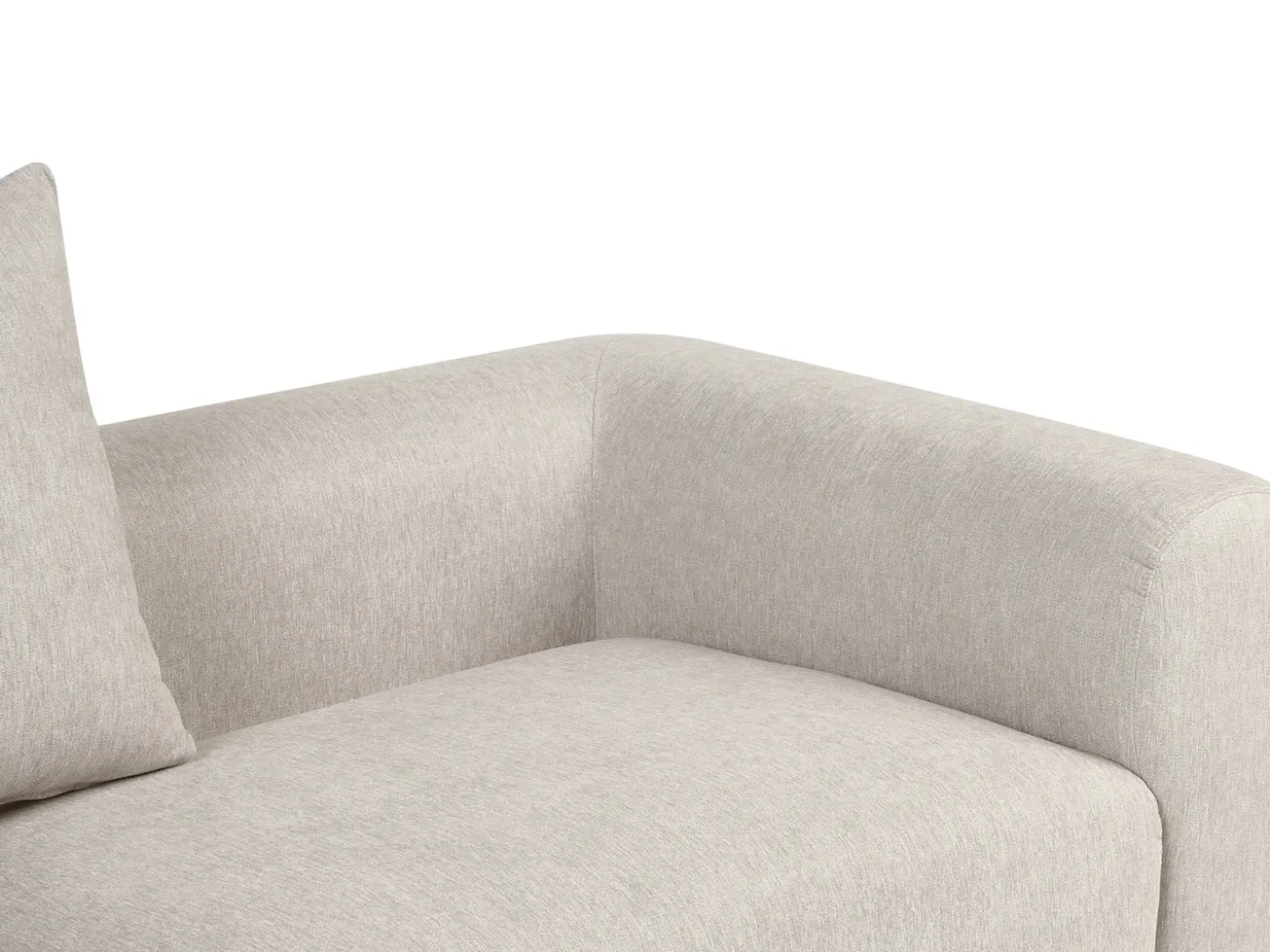 Clearance Sofa dla 3 osób VINLIDEN Beżowoszary Sofy Tapicerowane|Kolekcje Sof