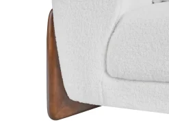 Hot Sofa dla 3 osób VINLIDEN Boucle Biały Sofy Tapicerowane|Kolekcje Sof