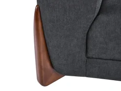 Sale Sofa dla 3 osób VINLIDEN Czarny Sofy Tapicerowane|Kolekcje Sof