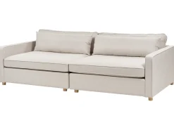 Online Sofa dla 3 osób VINSTRA Beżowy Sofy Tapicerowane|Wszystkie Sofy