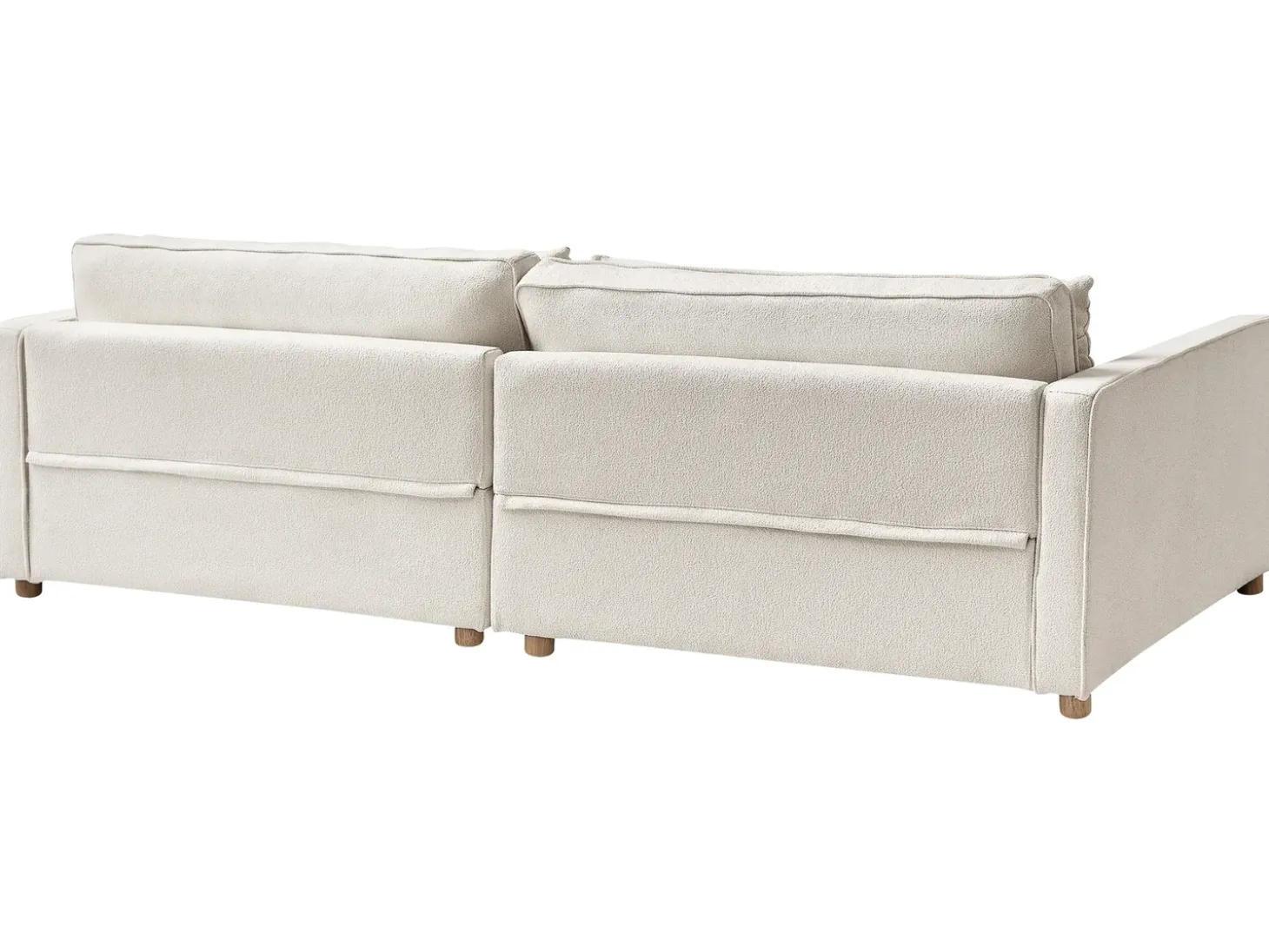 Sale Sofa dla 3 osób VINSTRA Boucle Złamana biel Sofy Tapicerowane|Wszystkie Sofy