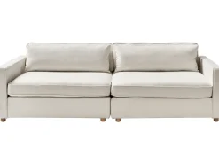 Sale Sofa dla 3 osób VINSTRA Boucle Złamana biel Sofy Tapicerowane|Wszystkie Sofy