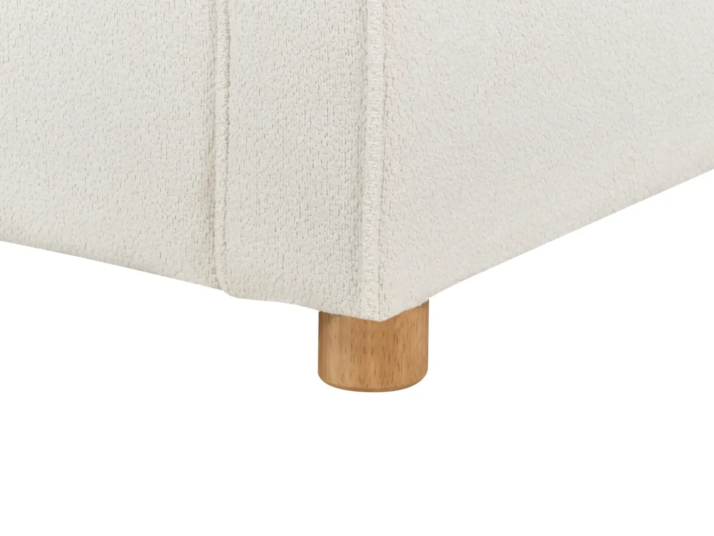 Sale Sofa dla 3 osób VINSTRA Boucle Złamana biel Sofy Tapicerowane|Wszystkie Sofy