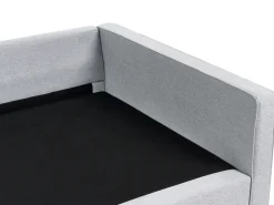 Clearance Sofa dla 3 osób VINSTRA Szary Sofy Tapicerowane|Wszystkie Sofy