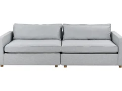 Clearance Sofa dla 3 osób VINSTRA Szary Sofy Tapicerowane|Wszystkie Sofy
