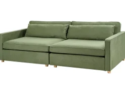 Sofa dla 3 osób VINSTRA Zielony Sofy Tapicerowane|Wszystkie Sofy