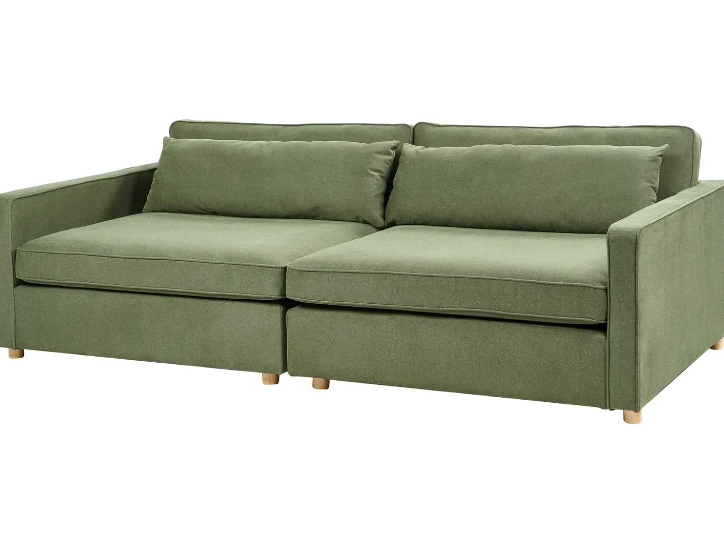 Sofa dla 3 osób VINSTRA Zielony Sofy Tapicerowane|Wszystkie Sofy