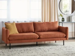 Hot Sofa dla 3 osób VINTERBRO Szenil Złoty brąz Sofy Tapicerowane|Kolekcje Sof