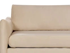 Discount Sofa dla 3 osób VINTERBRO Welur Beżowy Sofy Tapicerowane|Kolekcje Sof