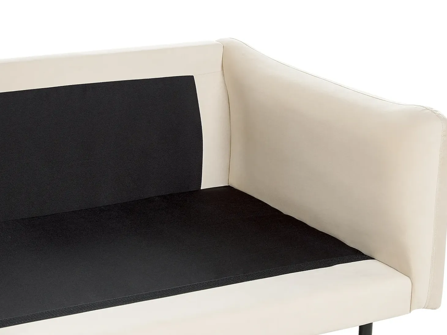 Discount Sofa dla 3 osób VINTERBRO Welur Jasnobeżowy Sofy Tapicerowane|Kolekcje Sof