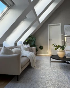 Discount Sofa dla 3 osób VINTERBRO Welur Jasnobeżowy Sofy Tapicerowane|Kolekcje Sof