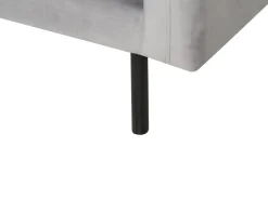 Clearance Sofa dla 3 osób VINTERBRO Welur Szary Sofy Tapicerowane|Kolekcje Sof