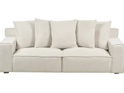 Sale Sofa dla 3 osób VISKAN Złamana biel Sofy Tapicerowane|Wszystkie Sofy