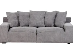 Online Sofa dla 3 osób VISKAN Sztruks Ciemno Sofy Tapicerowane|Wszystkie Sofy