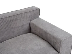 Online Sofa dla 3 osób VISKAN Sztruks Ciemno Sofy Tapicerowane|Wszystkie Sofy