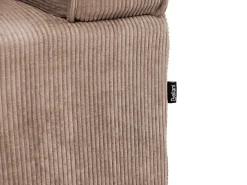 Sale Sofa dla 3 osób VISKAN Sztruks Piaskowy Sofy Tapicerowane|Wszystkie Sofy