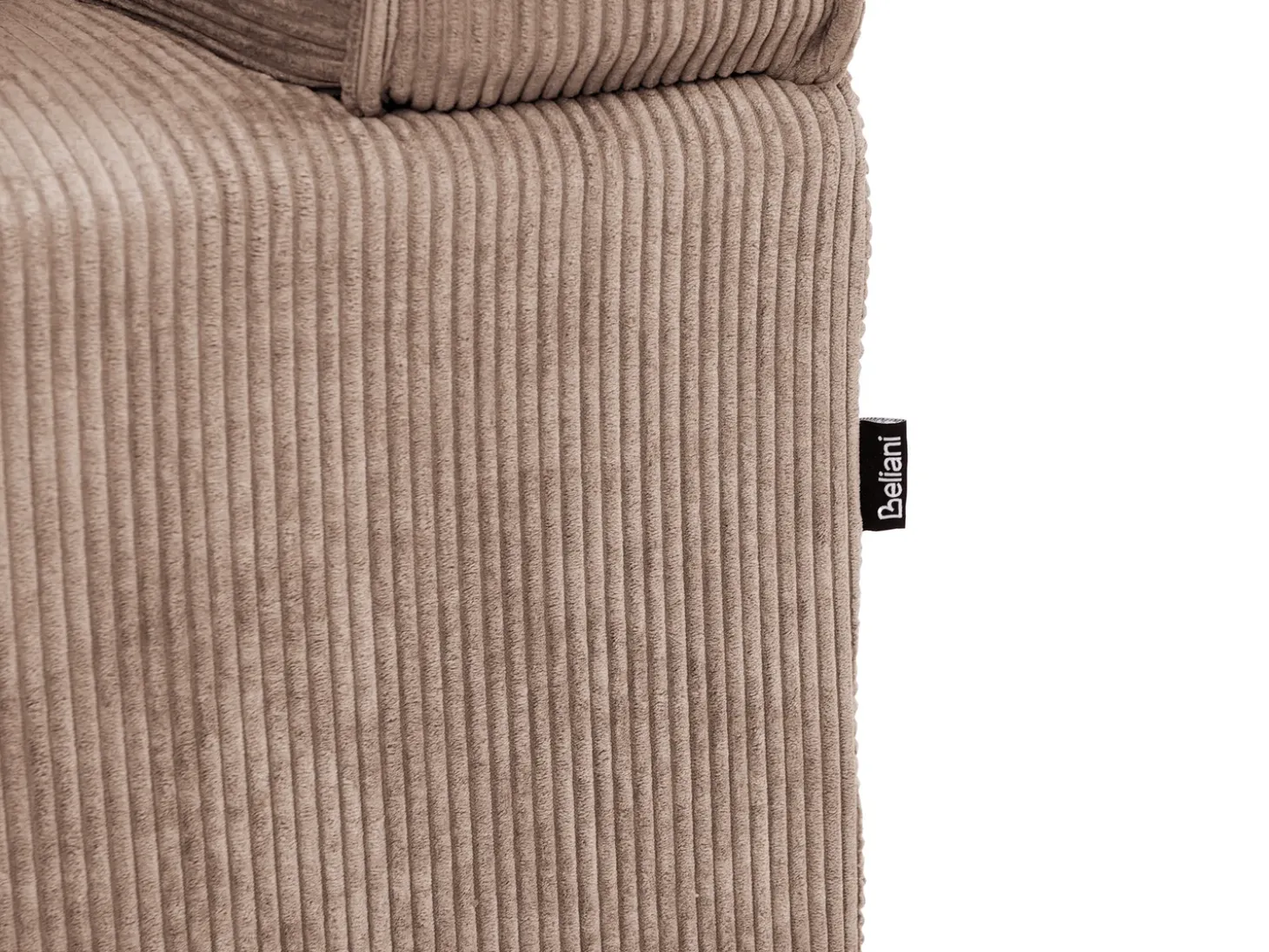 Sale Sofa dla 3 osób VISKAN Sztruks Piaskowy Sofy Tapicerowane|Wszystkie Sofy