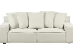 Best Sofa dla 3 osób VISKAN Złamana biel Sofy Tapicerowane|Wszystkie Sofy