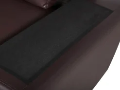 Hot Sofa dla 2 osób VOGAR Ekoskóra Ciemnobrązowy Sofy Dwuosobowe|Kolekcje Sof