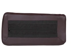 Hot Sofa dla 2 osób VOGAR Ekoskóra Ciemnobrązowy Sofy Dwuosobowe|Kolekcje Sof
