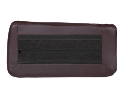Sofa dla 3 osób VOGAR Ekoskóra Ciemnobrązowy Kolekcje Sof|Sofy Skórzane