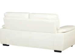 Outlet Sofa dla 3 osób VOGAR Ekoskóra Złamana biel Kolekcje Sof|Sofy Skórzane