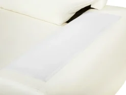Outlet Sofa dla 3 osób VOGAR Ekoskóra Złamana biel Kolekcje Sof|Sofy Skórzane