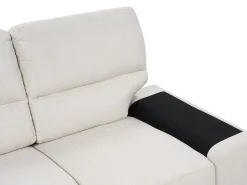 Sofa dla 2 osób VOGAR Jasnobeżowy Sofy Tapicerowane|Sofy Dwuosobowe