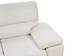 Sofa dla 3 osób VOGAR Jasnobeżowy Sofy Tapicerowane|Kolekcje Sof