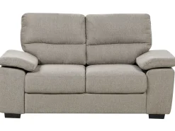 Hot Sofa dla 2 osób VOGAR Jasnobrązowy Sofy Tapicerowane|Sofy Dwuosobowe