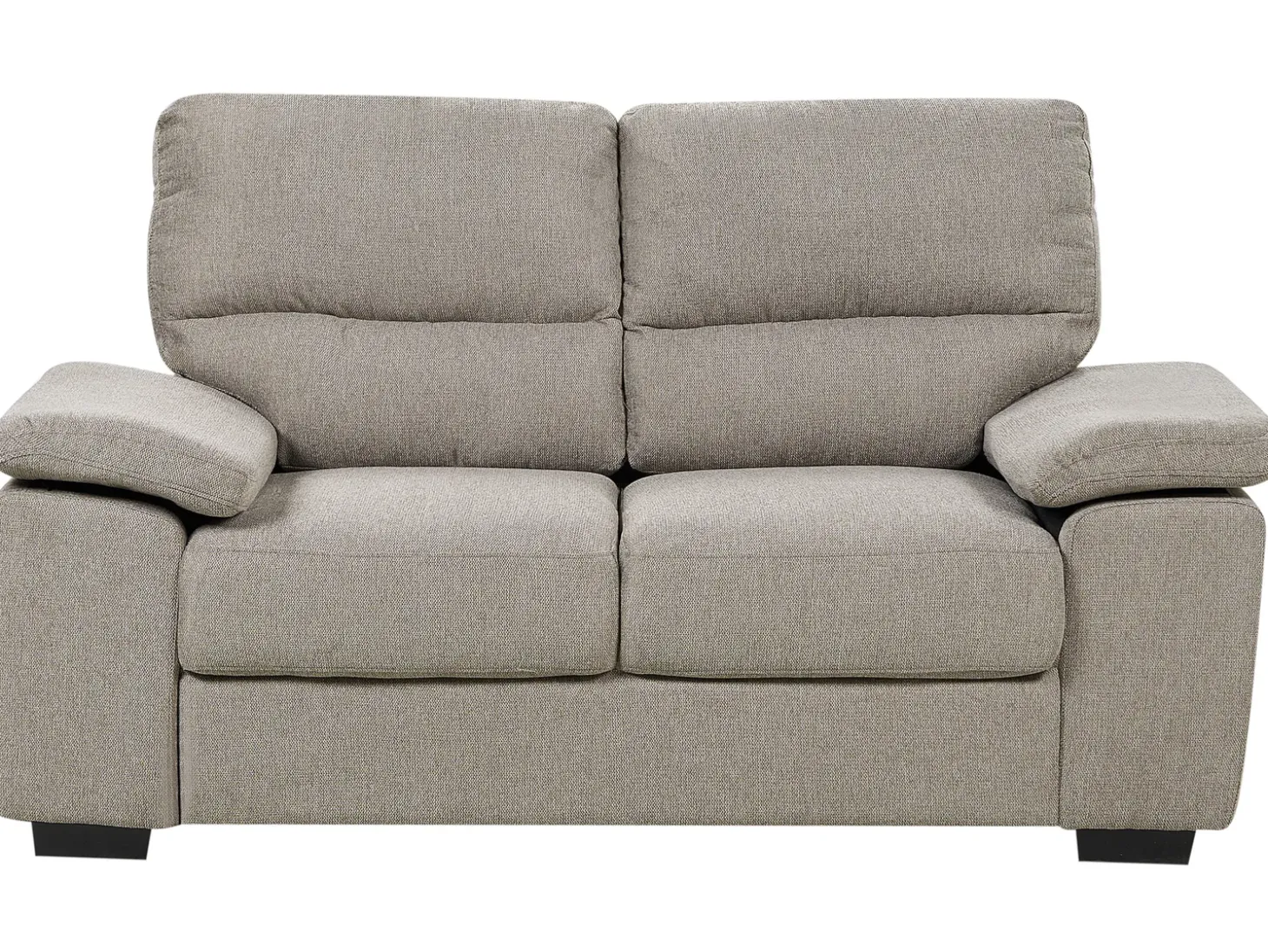 Hot Sofa dla 2 osób VOGAR Jasnobrązowy Sofy Tapicerowane|Sofy Dwuosobowe