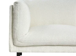Outlet Sofa dla 2 osób VORGOD Boucle Złamana biel Sofy Tapicerowane|Sofy Dwuosobowe