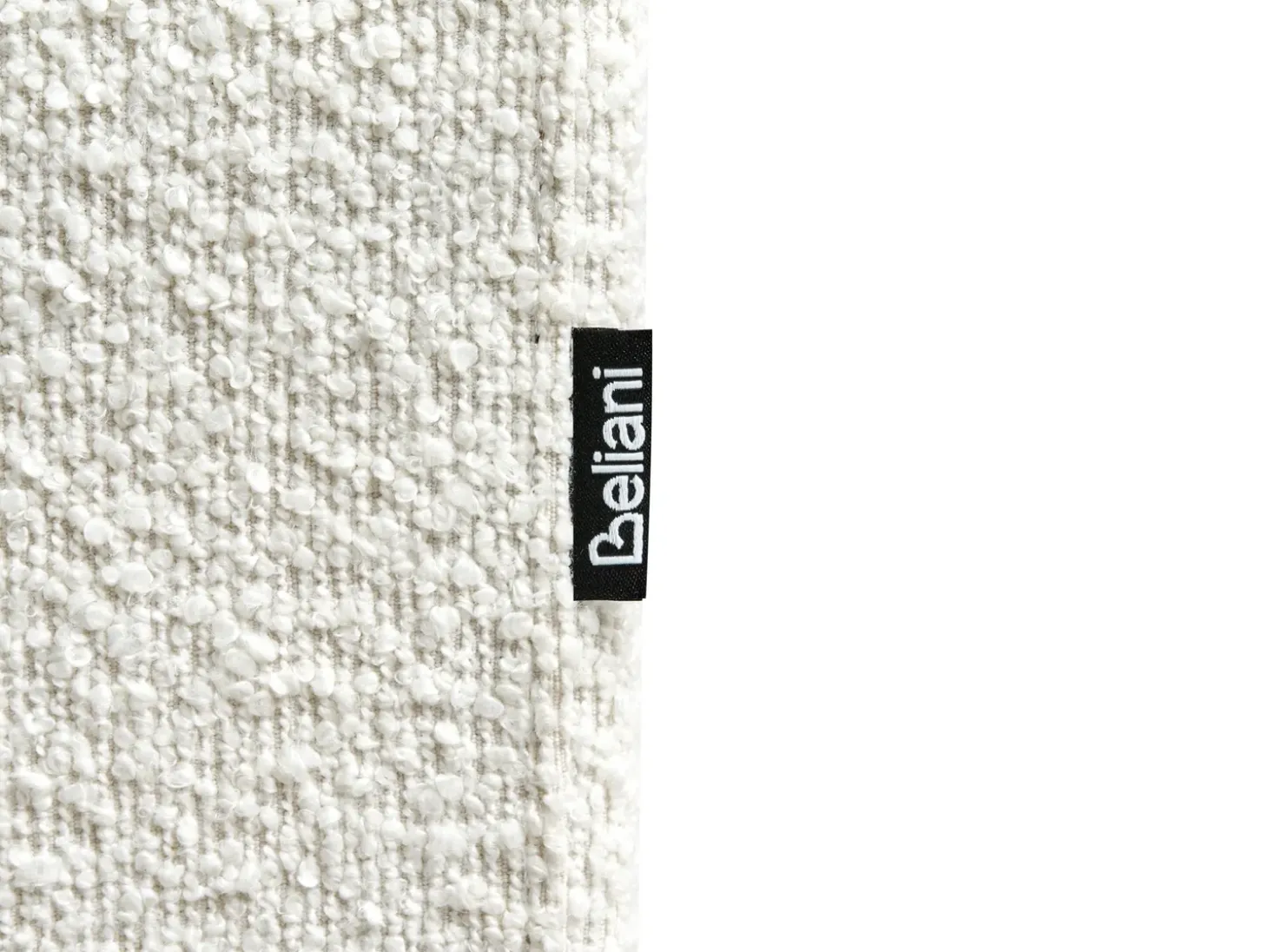Outlet Sofa dla 2 osób VORGOD Boucle Złamana biel Sofy Tapicerowane|Sofy Dwuosobowe