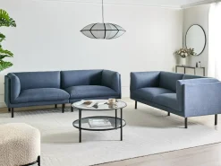 Sale Sofa dla 3 osób VORGOD Ciemno Sofy Tapicerowane|Kolekcje Sof