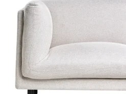 Discount Sofa dla 3 osób VORGOD Jasno Sofy Tapicerowane|Kolekcje Sof